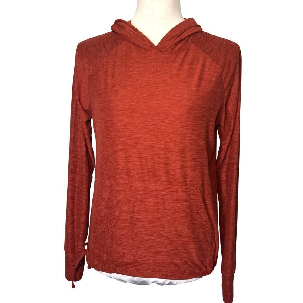 Kyodan women’s size S kangaroo pockets thumb long sleeve‎ athletic hoodie